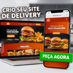 Eu vou criar seu site de deliver