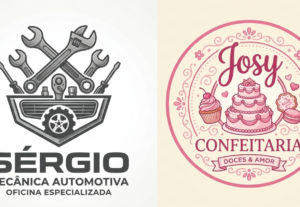 Eu vou fazer um Logotipo para o seu empreendimento.