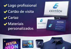 Eu vou Criar Sua Logo Profissional + Identidade Visual