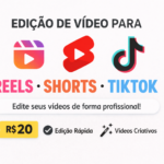Eu vou fazer uma edição para o seu vídeo curto de tiktok