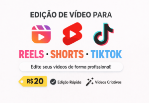 Eu vou fazer uma edição para o seu vídeo curto de tiktok