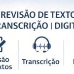 Eu vou revisar e corrigir seu texto e transcrever seu áudio