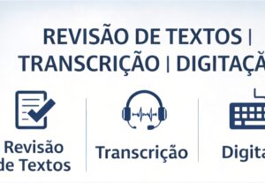 Eu vou revisar e corrigir seu texto e transcrever seu áudio