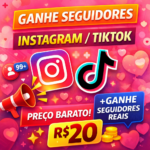 Eu vou Divulgar seu Instagram ou TikTok para ganhar seguidor...