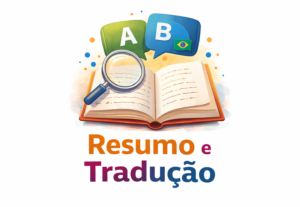 Eu vou fazer resumo e tradução de textos