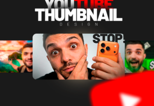 Eu vou criar Thumbnails chamativas para aumentar suas views