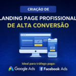 Eu vou criar landing page profissional de alta conversão