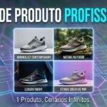 Eu vou criar fotos profissionais de produto com IA