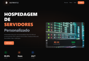 Eu vou fazer um site completo para sua empresa.