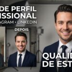 Eu vou criar foto de perfil profissional para redes sociais