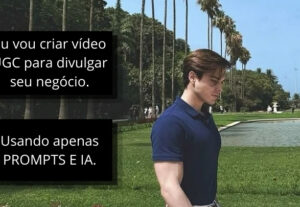 Eu vou criar vídeo ugc comercial para Instagram com IA.