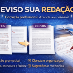 Eu vou Fazer a revisão completa da sua redação