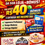 Eu vou Fazer sua logo, com a identidade de sua loja em 1 dia