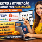 Eu vou cadastrar e otimizar Produtos para Marketplaces + Bli...