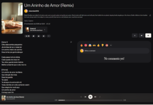 Eu vou fazer criação de música personalizada