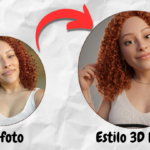 Eu vou transformar sua foto em um personagem estilo Pixar/3D