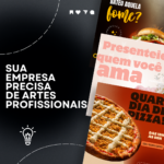 Eu vou criar 5 artes profissionais para rede social