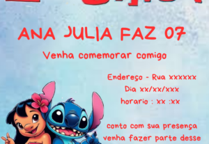 Eu vou Fazer um convite ou banner profissional