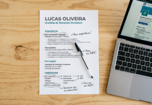 Eu vou revisar seu currículo de forma personalizada