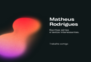 Eu vou escrever sua Redação