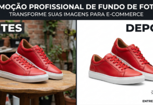 Eu vou fazer remoção de fundo de imagens e com edição básica