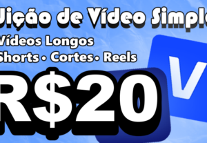 Eu vou fazer uma edição de vídeo simples