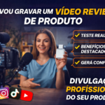 Eu vou gravar um review profissional do seu produto