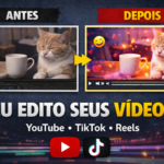 Eu vou editar seu vídeo de qualquer rede social
