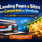 Eu vou criar sua Landing Page ou Site