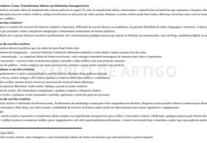 Eu vou escrever Artigos SEO para Blog.