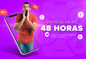 Eu vou entregar posts e stories chamativos