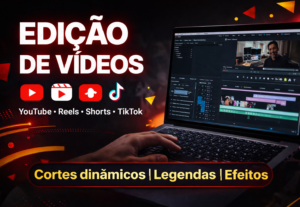 Eu vou fazer As melhores edições dinâmicas para o seu video