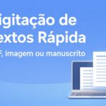 Eu vou digitar textos ou trabalhos escolares rápido