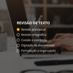 Eu vou revisar, corrigir e formatar o seu texto ou documento