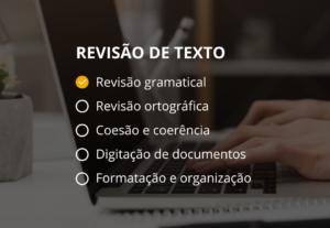 Eu vou revisar, corrigir e formatar o seu texto ou documento
