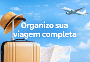 Eu vou organizar sua viagem completa.
