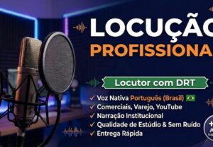 Eu vou Gravar sua Locução Profissional