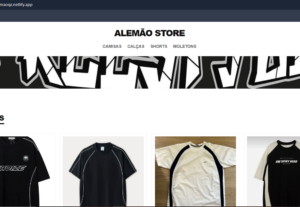 Eu vou fazer sites de lojas venha conhecer