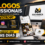 Eu vou criar logos, posts para Instagram e designs para site...