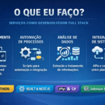Eu vou fazer Desenvolvimento de Sites e Aplicações