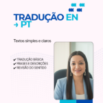 Eu vou traduzir textos simples do inglês para português