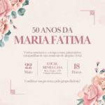 Eu vou Criar o convite mais lindo pra sua festa