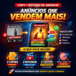 Eu vou criar copy e roteiro de anúncio que faz vender mais