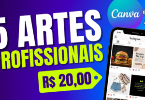 Eu vou fazer o design de 5 posts criativos para qualquer nic...