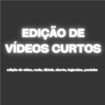 Eu vou editar seus vídeos para Reels, TikTok ou Shorts