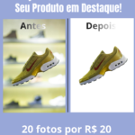 Eu vou remover o fundo de 20 fotos para você