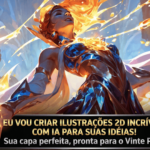 Eu vou criar ilustrações 2D incríveis com IA para suas ideia