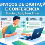 Eu vou digitar e conferir seus documentos com total precisão