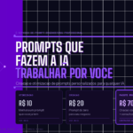 Eu vou criar prompts profissionais para seu negocio