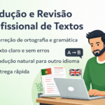 Eu vou Fazer tradução e revisão profissional de textos